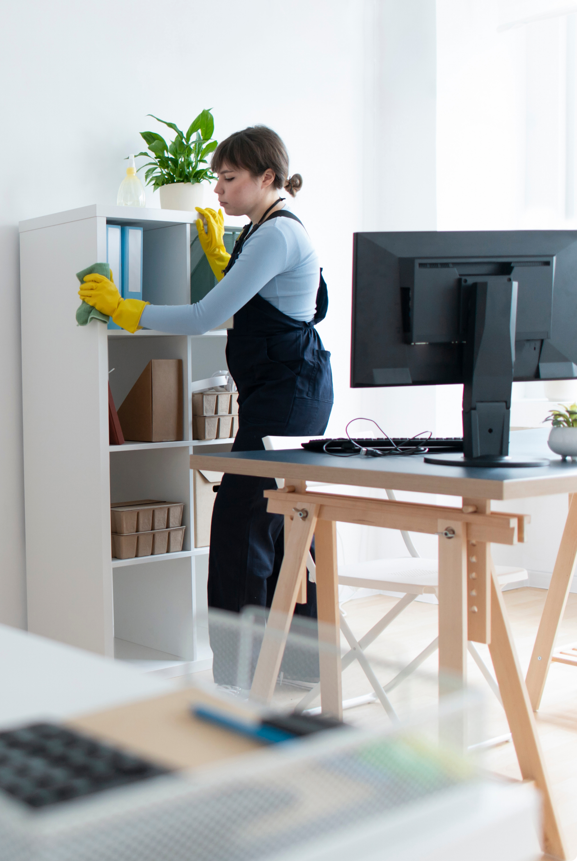 Photo for girl clean House